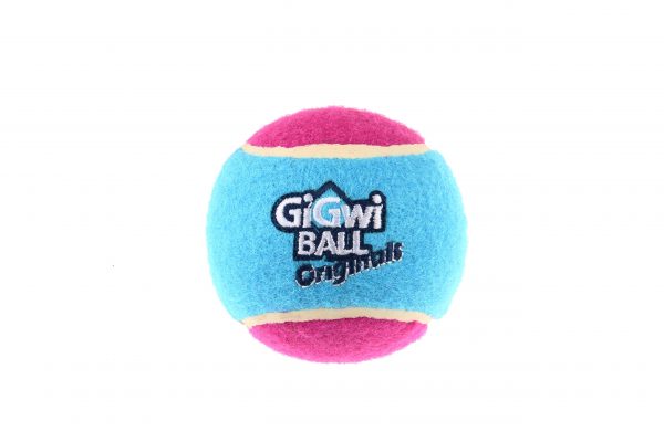 ⁦כדור טניס בגודל L 'GiGwi ball originals' (3 יחידות עם צבע שונה בחבילה אחת) D:8cm (6290)⁩ – תמונה ⁦2⁩