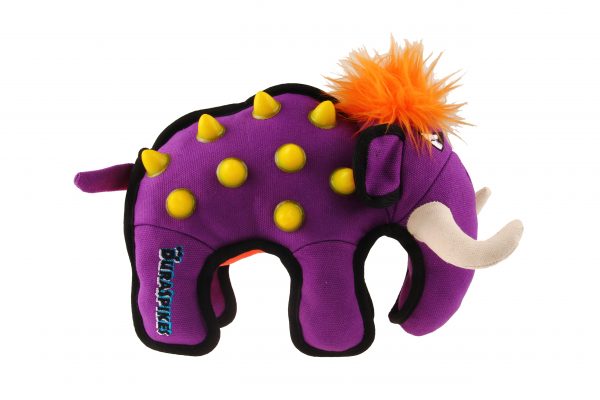 ⁦צעצוע לכלבים GiGwi Duraspikes Extra Durable Eleghant Purple (6501)⁩ – תמונה ⁦2⁩