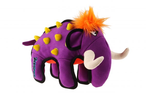 ⁦צעצוע לכלבים GiGwi Duraspikes Extra Durable Eleghant Purple (6501)⁩ – תמונה ⁦3⁩